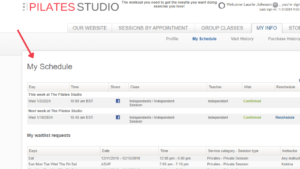 How To Check Your Schedule